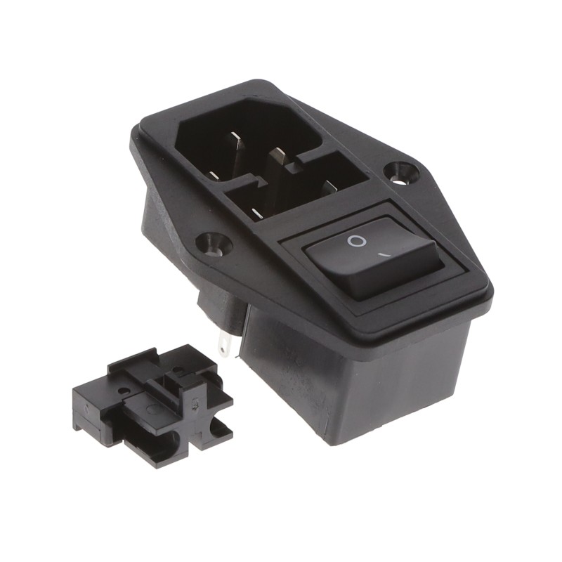 1 pcs : 4304.6080 - PWR ENT MOD RCPT IEC320-C14 PNL