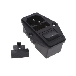 1 pcs : 4304.6093 - PWR ENT MOD RCPT IEC320-C14 PNL