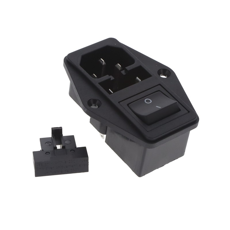 1 pcs : 4304.6093 - PWR ENT MOD RCPT IEC320-C14 PNL