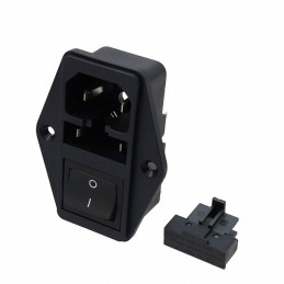 1 pcs : 4304.6073 - PWR ENT MOD RCPT IEC320-C18 PNL