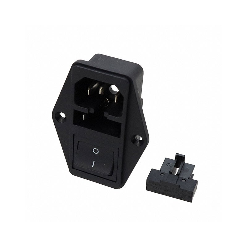 1 pcs : 4304.6075 - PWR ENT MOD RCPT IEC320-C14 PNL