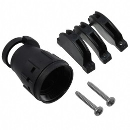 1 pcs : TNA24CC-SR00L - CONN BACKSHELL W/CLAMP SZ 24 BLK