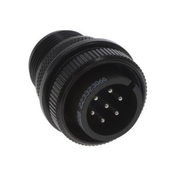 1 pcs : 97-3106A16S-1P-621 - CONN PLUG MALE 7P SILV SLDR CUP
