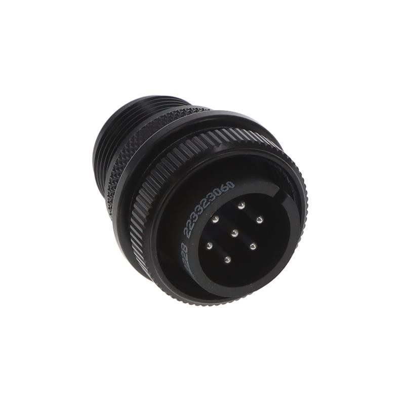 1 pcs : 97-3106A16S-1P-621 - CONN PLUG MALE 7P SILV SLDR CUP