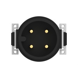 1 pcs : 484790-E - 3-PIN, A-CODING, SMT