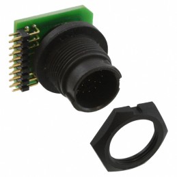 1 pcs : EN3P15MRAPCBN - CONN RCPT MALE 15POS GOLD SOLDER