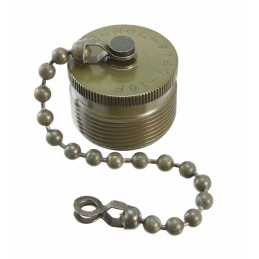 1 pcs : 97-60-18P - CONN COVER 18 OLIVE