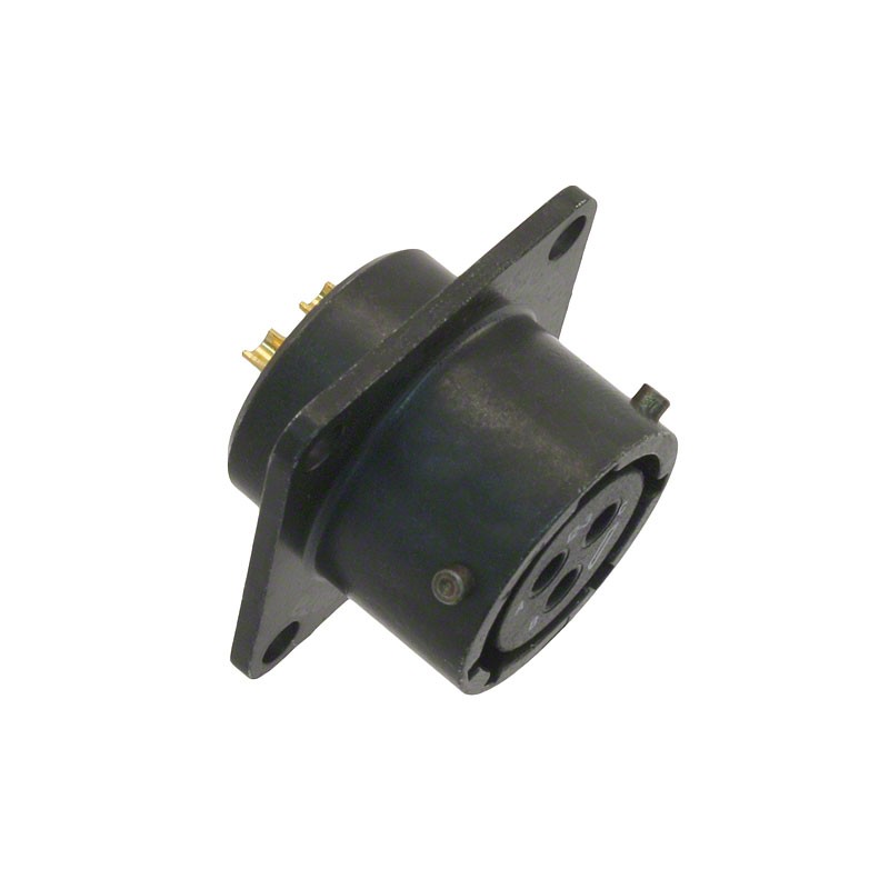 1 pcs : PT02E-12-3S - CONN RCPT FMALE 3P GOLD SLDR CUP