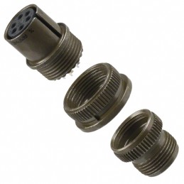 1 pcs : MS3106A-14S-6S - CONN PLUG FMALE 6P SILV SLDR CUP