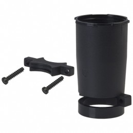 1 pcs : MBG30S2 - CONN BACKSHELL W/CLMP BLACK