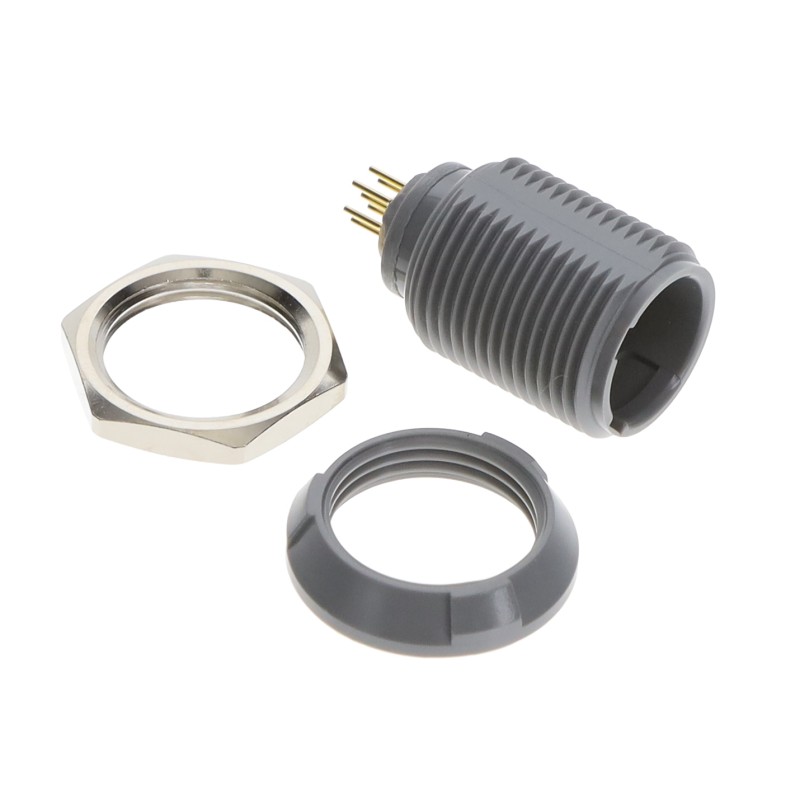 1 pcs : PKC.M0.7GL.NG - CONN RCPT FMALE 7POS GOLD SOLDER