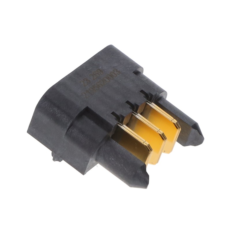 1 pcs : 2195620003 - CONN PLUG 3POS R/A PRESS-FIT