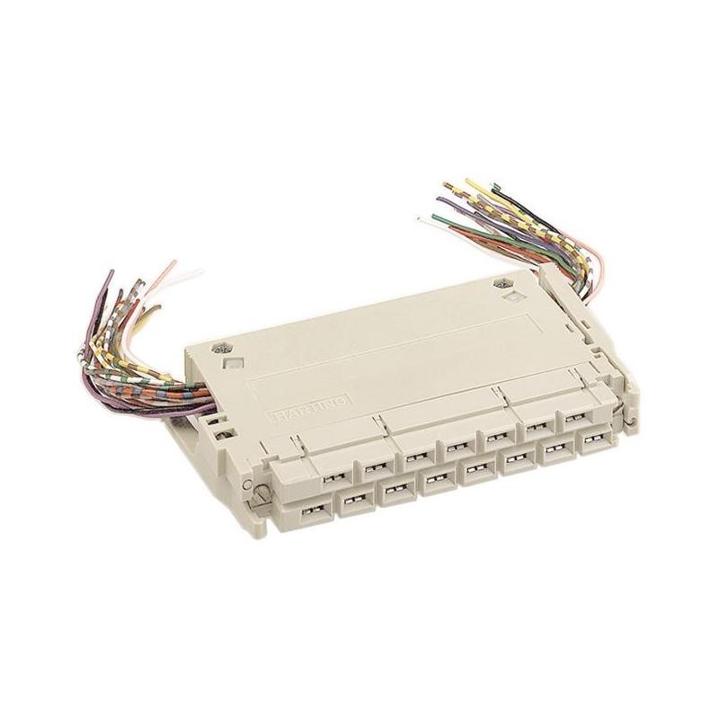 1 pcs : 09060480515 - DIN-POWER SHELL HOUSING D15