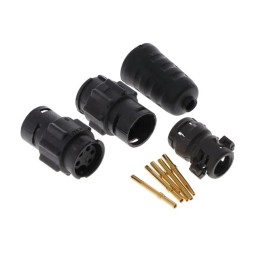 1 pcs : EN3L5FCX - CONN RCPT FMALE 5POS GOLD CRIMP