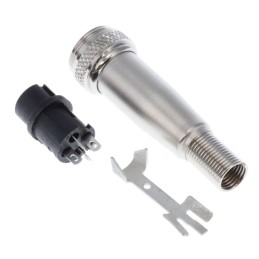 1 pcs : SL414FX - CONN RCPT FMALE 4P SOLDER EYELET