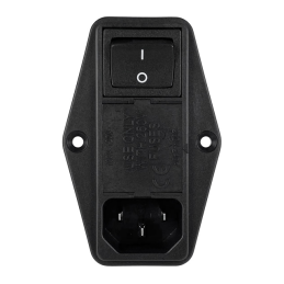 1 pcs : 764-00/003 - PWR ENT MOD RCPT IEC320-C14 PNL