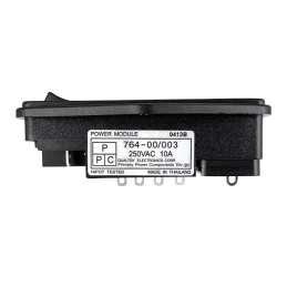 1 pcs : 764-00/003 - PWR ENT MOD RCPT IEC320-C14 PNL