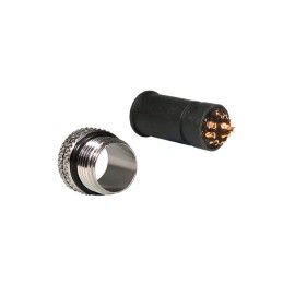 1 pcs : 858-012-103RLU4 - CONN RCPT MALE 12P GOLD SLDR CUP