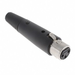 1 pcs : A3FBXAU - CONN PLUG FMALE XLR 3POS SOLDER