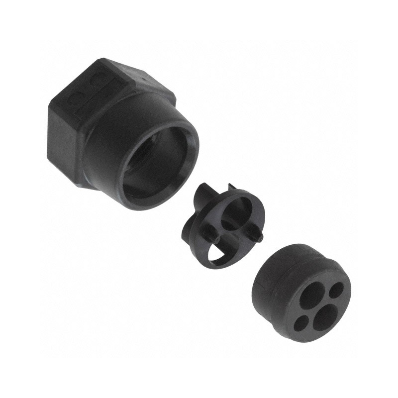 1 pcs : 121583-1001 - CONN CABLE SEALING SET GRAY