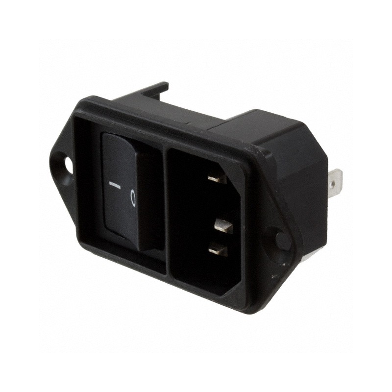 1 pcs : 4302.2001 - PWR ENT MOD RCPT IEC320-C14 PNL