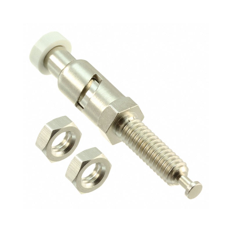 1 pcs : 29-100 WHT - CONN BIND POST SPRING-LOAD WHITE