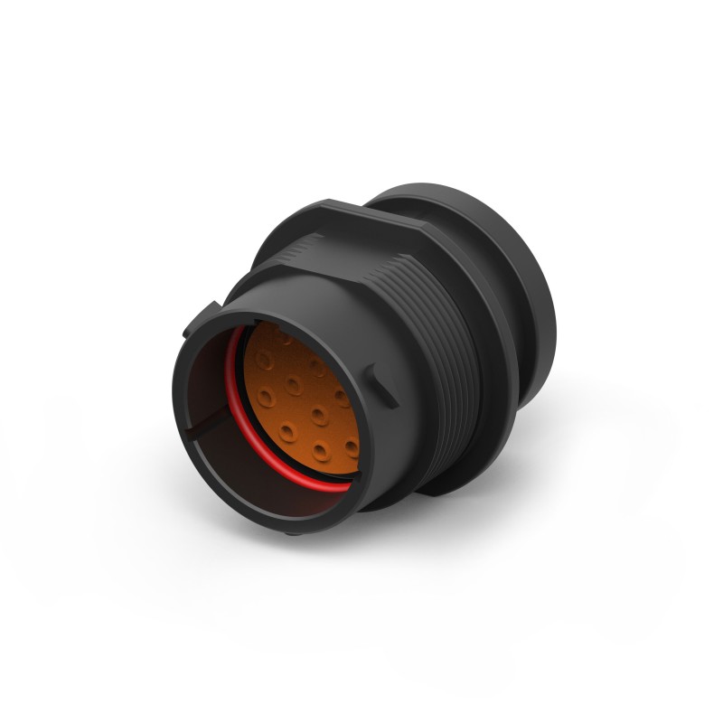 1 pcs : HDP24-18-14PN-L017 - REC, 14P, BLK, N, RNG, 16, P