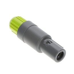 1 pcs : PAG.M0.2GL.AC39J - CONN PLUG MALE 2P GOLD SLDR CUP