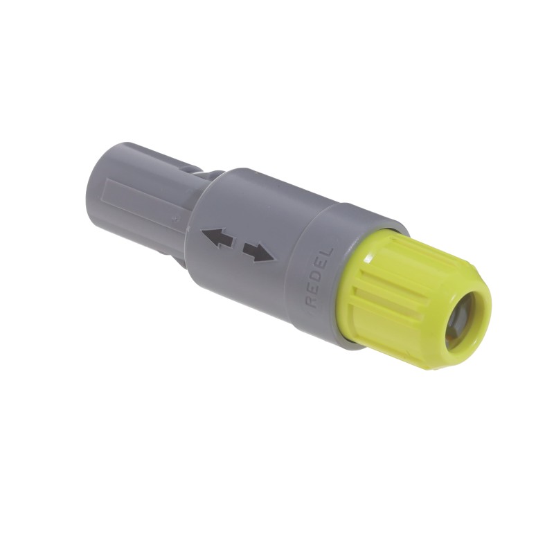 1 pcs : PAG.M0.2GL.AC52J - CONN PLUG MALE 2P GOLD SLDR CUP