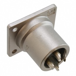 1 pcs : XLR332F77 - CONN RCPT MALE XLR 3P SOLDER CUP