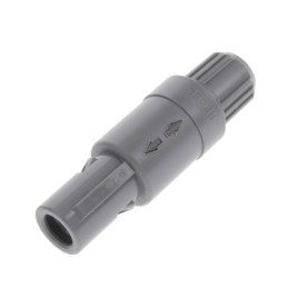 1 pcs : PAG.M0.2GL.AC39G - CONN PLUG MALE 2P GOLD SLDR CUP