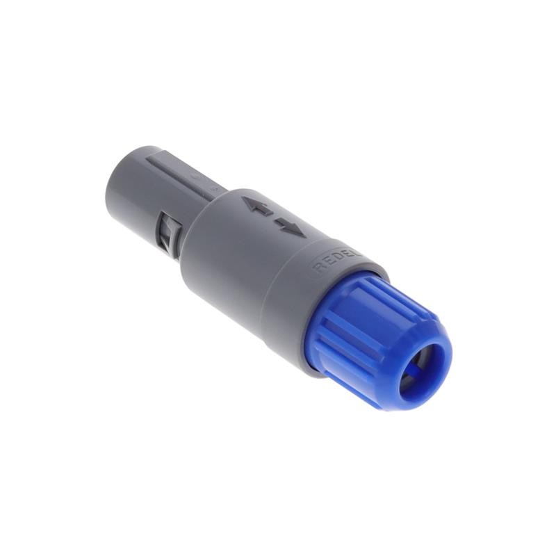 1 pcs : PAG.M0.2GL.AC52A - CONN PLUG MALE 2P GOLD SLDR CUP