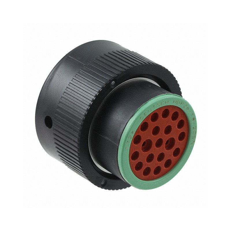 1 pcs : HDP26-18-20SN - CONN PLUG HSG FMALE 20POS INLINE