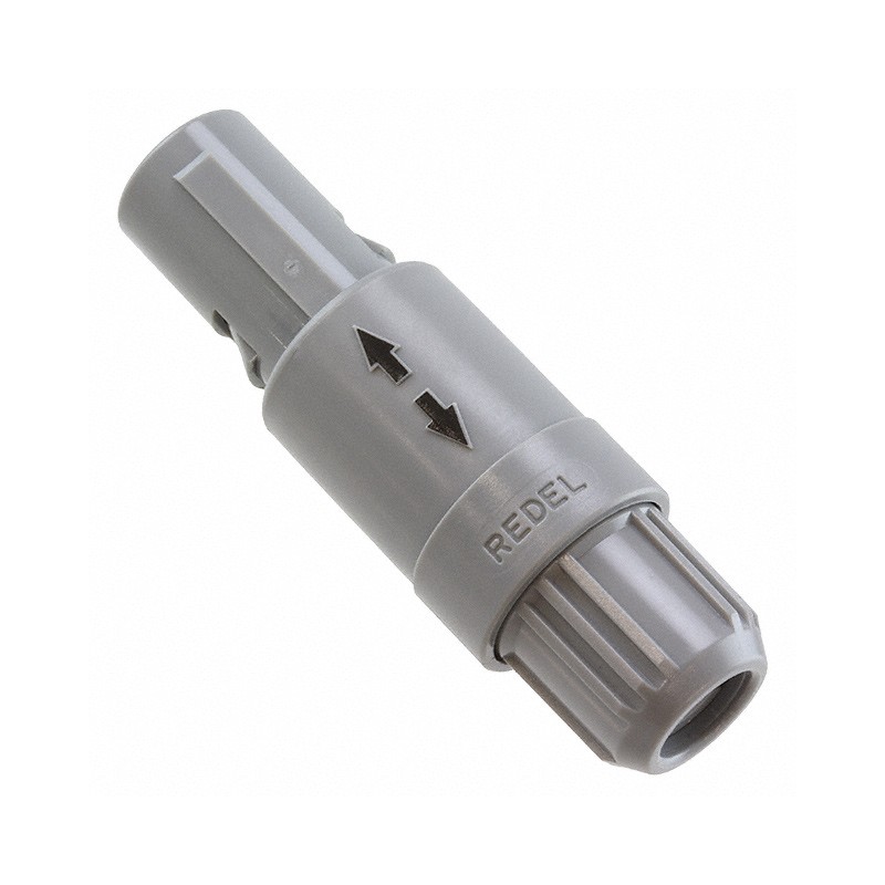 1 pcs : PAG.M0.2GL.AC52G - CONN PLUG MALE 2P GOLD SLDR CUP