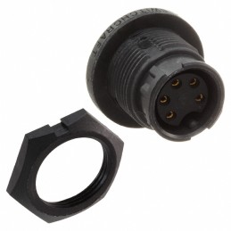 1 pcs : EN3P5FPX - CONN RCPT FMALE 5POS GOLD SOLDER