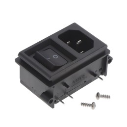 1 pcs : KP01.1153.11 - PWR ENT MOD RCPT IEC320-C14 PNL