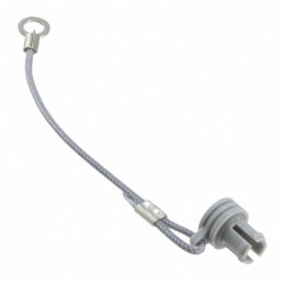 1 pcs : BRA.00.200.PCSG - CONN BLANKING COVER GRAY