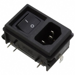 1 pcs : KP01.1152.11 - PWR ENT MOD RCPT IEC320-C14 PNL