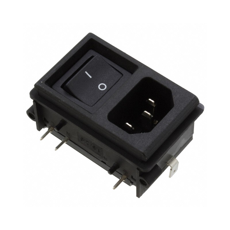 1 pcs : KP01.1152.11 - PWR ENT MOD RCPT IEC320-C14 PNL