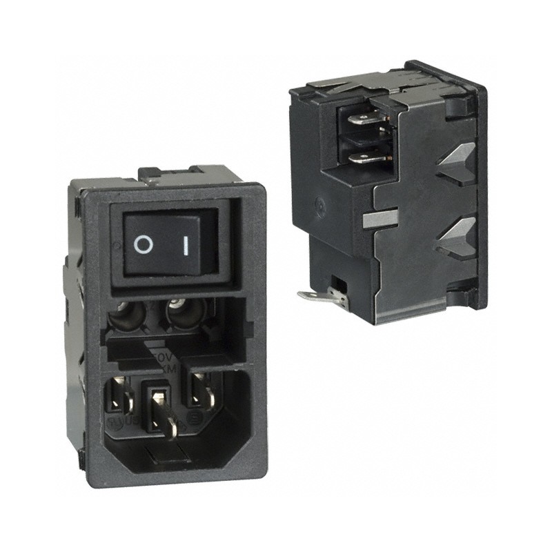 1 pcs : KM01.1105.11 - PWR ENT MOD RCPT IEC320-C14 PNL