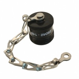 1 pcs : C90-25042-14S - CONN DUST COVER 14S BLACK