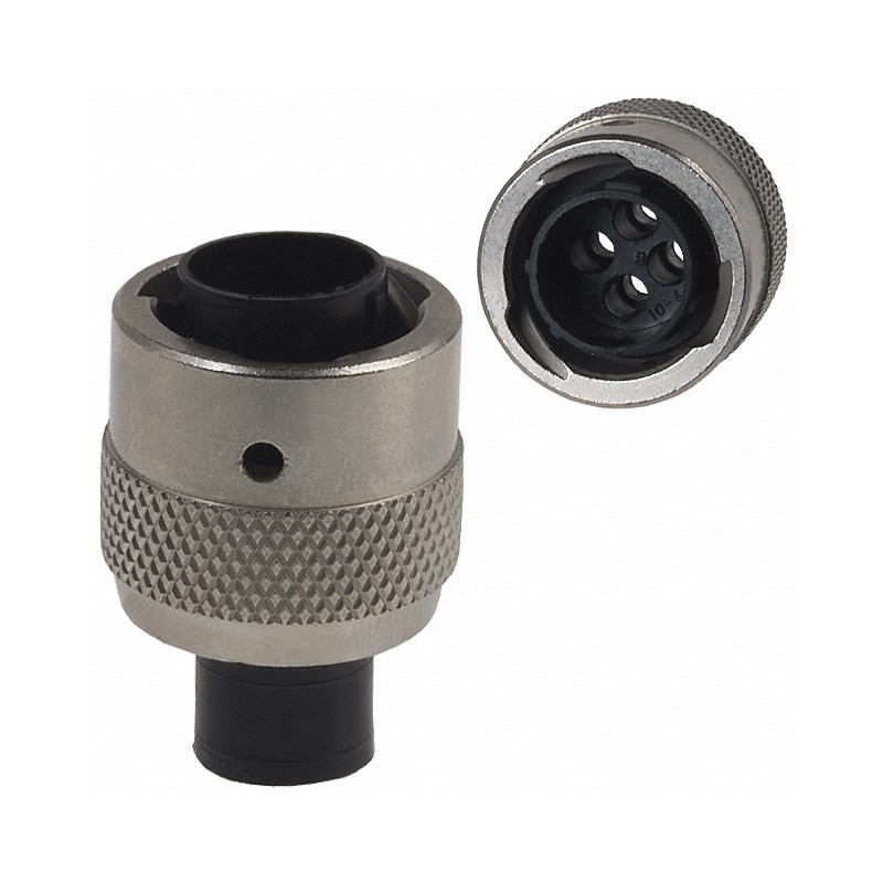 1 pcs : UTG610-4PN - CONN PLUG HSNG MALE 4POS INLINE