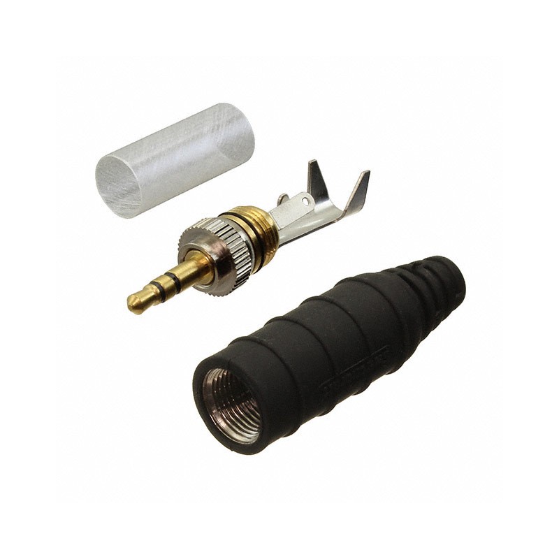 1 pcs : 35HDLSAU12 - 3.5MM LCK SLD STEREO PLUG .12 GO