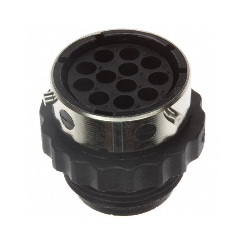 1 pcs : UTG114-12S - CONN RCP HSG FMALE 12POS INLINE