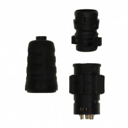 1 pcs : EN3L6FX - CONN RCPT FMALE 6P GOLD SLDR CUP