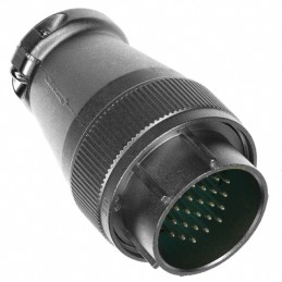 1 pcs : SRCN6A25-24P - CONN PLUG MALE 24P SOLDER CUP