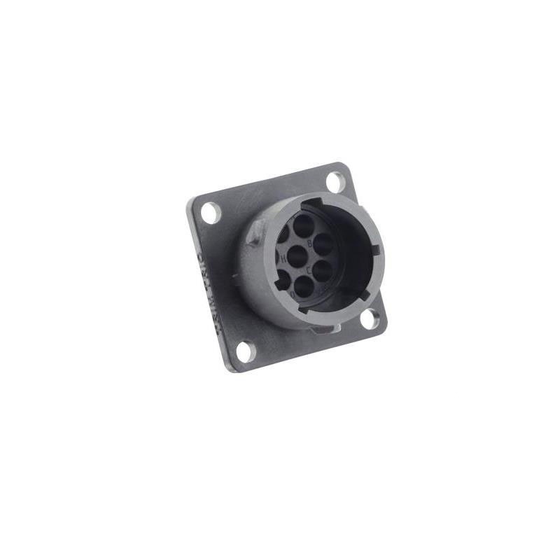 1 pcs : UTSX0128P - SQUARE FLANGE RECEPTACLE, WITHOU