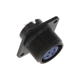 1 pcs : 97-3102A14S-2S-621 - CONN RCPT FMALE 4P SILV SLDR CUP