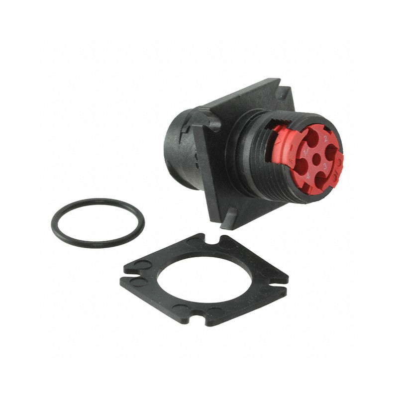 1 pcs : CL1R1102 - CONN RCPT HSNG FMALE 4POS PNL MT