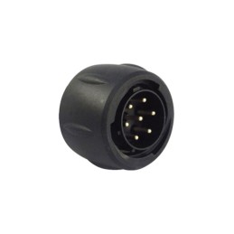 1 pcs : UTS6147P - CONN PLUG HSG MALE 7POS INLINE